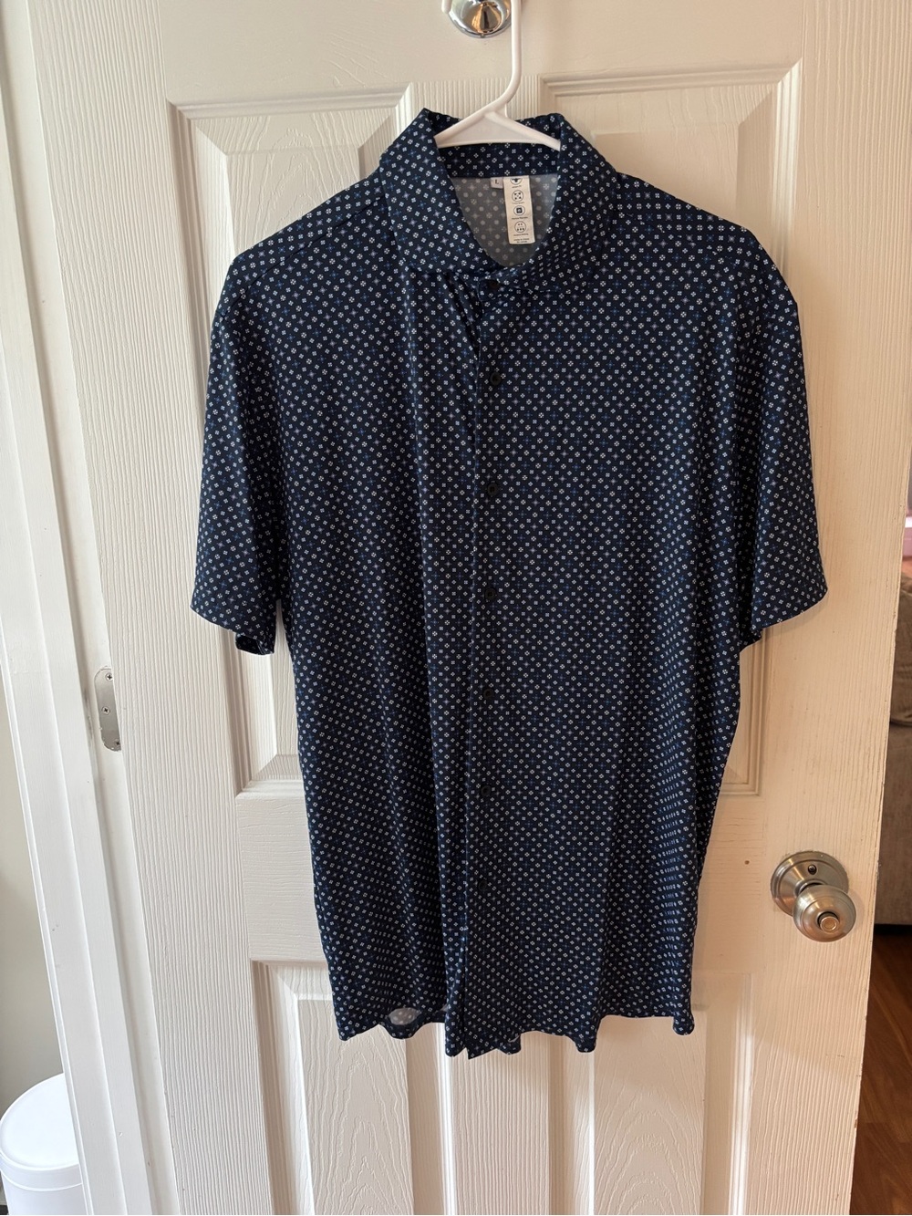 State and Liberty Short Sleeve Button Down Shirt